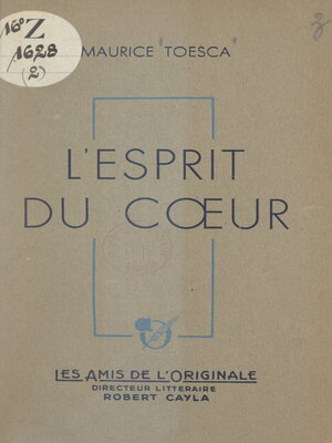 cover image of L'esprit du cœur